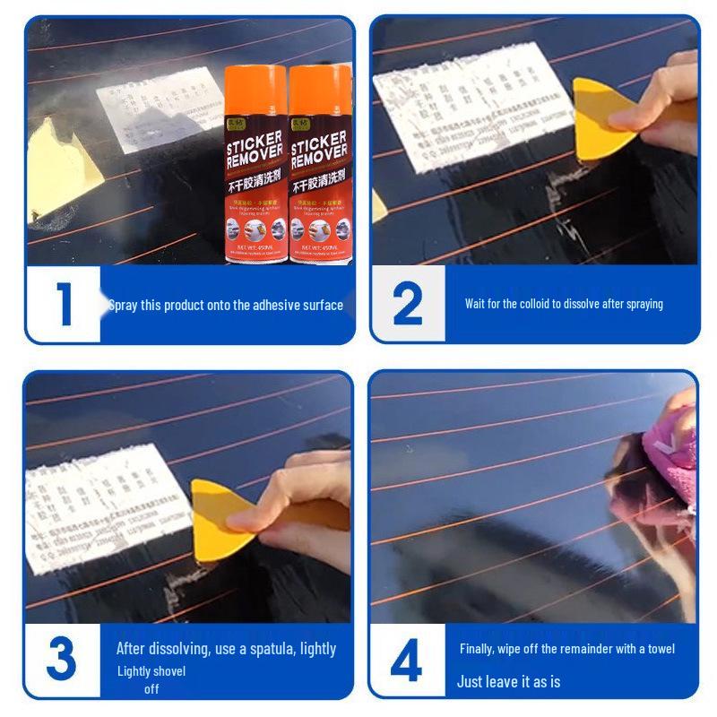 Car Glass Adhesive & Degreaser Cleaner