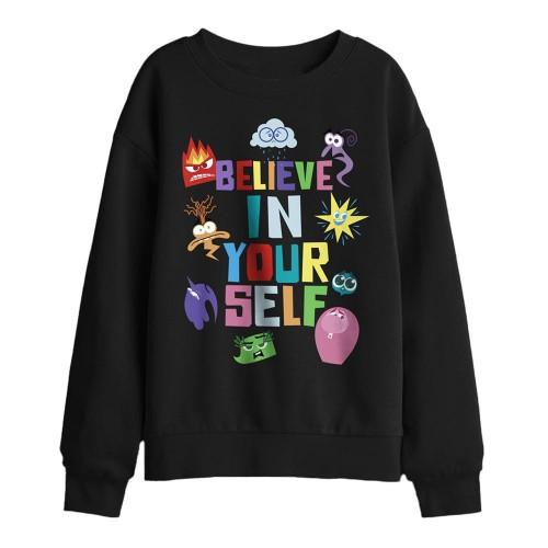 Inside Out 2 Childrens/Kids Believe In Yourself Sweatshirt
