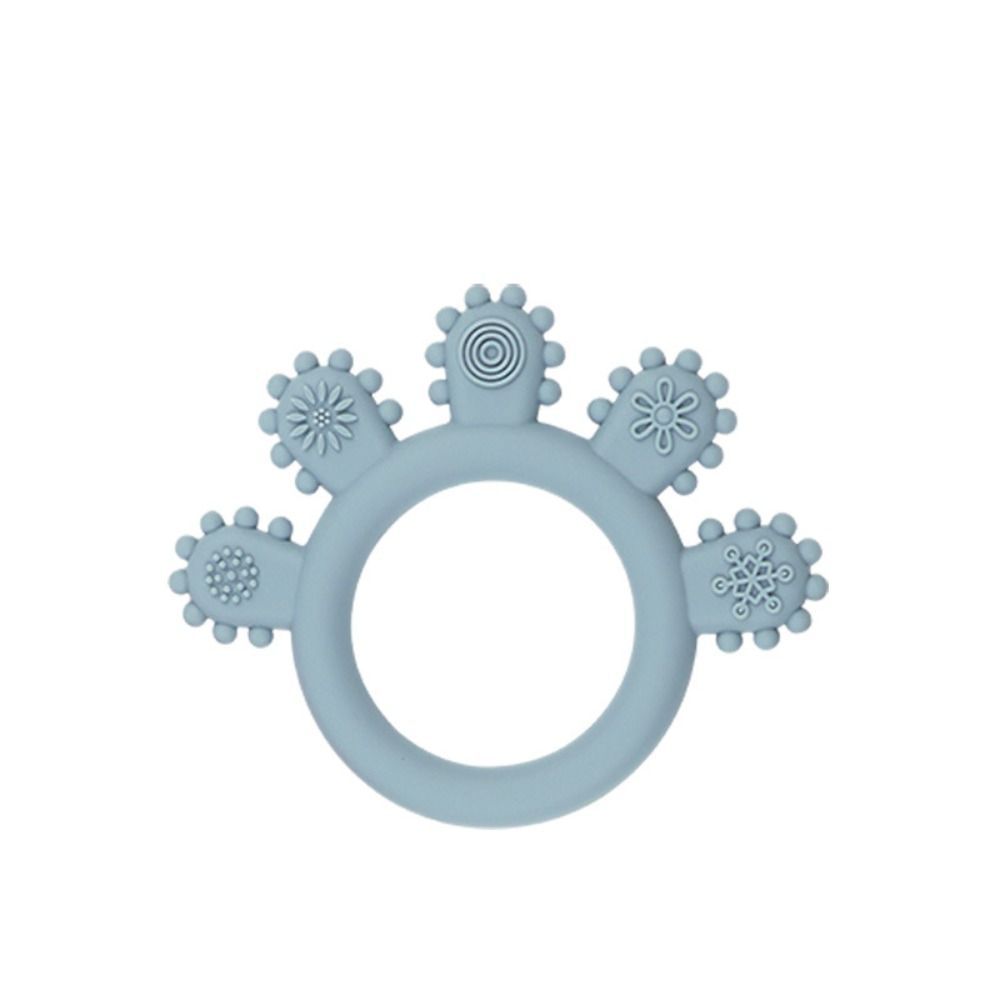 Zabawki do gryzienia dla niemowląt bez BPA, zapobiegające płaczowi, przenośny silikonowy gryzak dla noworodków