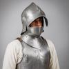 Medieval Gothic Sallet Helmet Authentic Steel Armor Replica for Renaissance Fair, LARP, Cosplay Collectors Gift