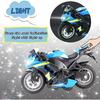1/14 Kawasaki Miami Motorcycle Toy, with Light and Music Toys Motorcycle Diecast Models, Toy Motorcycles for Boys, Toy Motorcycle for Kids 3-9