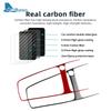 Real Soft Carbon Fiber Sticker For Seat Leon 2017 2018 2019 LHD RHD Car Gear Shift Outer Frame Panel Trim Interior Accessories