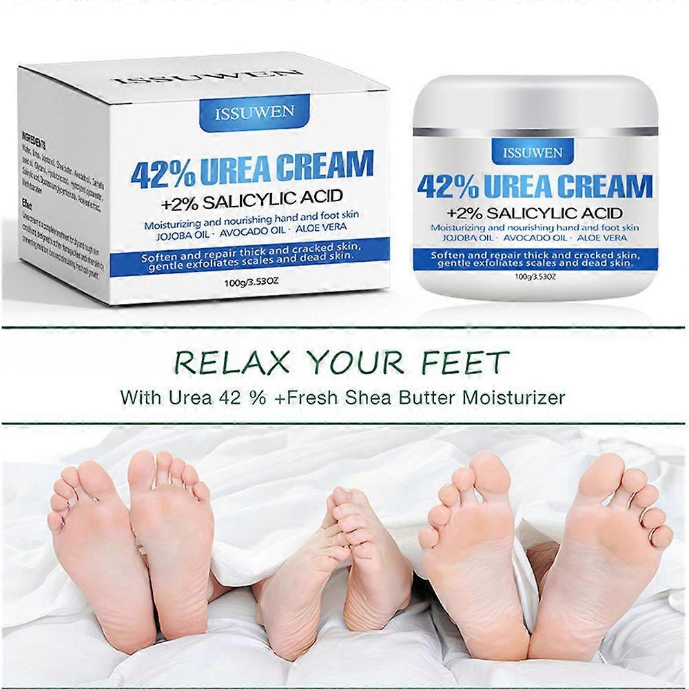 1-3X 42% Urea Cream Anti-dry Cracking Moisturizing Hydration Hand And Foot Cream Urea Cream