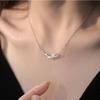 BBQ Shengzhugou Necklace for Women's Light Luxury Niche Design High-end Fashion Temperament Exquisite Collarbone Chain