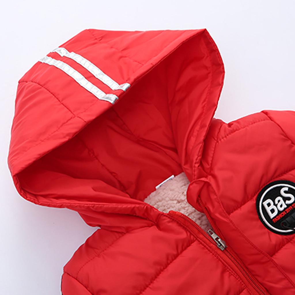Buy VBR Jacket Coat Boy Jacket Warm Hooded Kids Fashion Coat Children