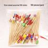 ZISIZ Disposable Bamboo Fruit Picks