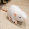 Simulation Mouse Plush Toy Lifelike Rat Pillow Cushion Mice Stuffed Animal Funny Doll Room Decor Creative Birthday Xmas Gifts