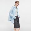 Camicia da donna con cappuccio e maniche lunghe in stile francese