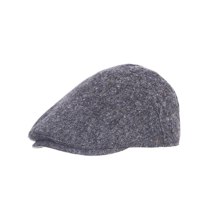 Autumn Kids Hat for Boys Woolen Cloth Spring Retro Beret Hats Flat Brim Newsboy Cap Fashion Korean Children Accessories 2-9Years