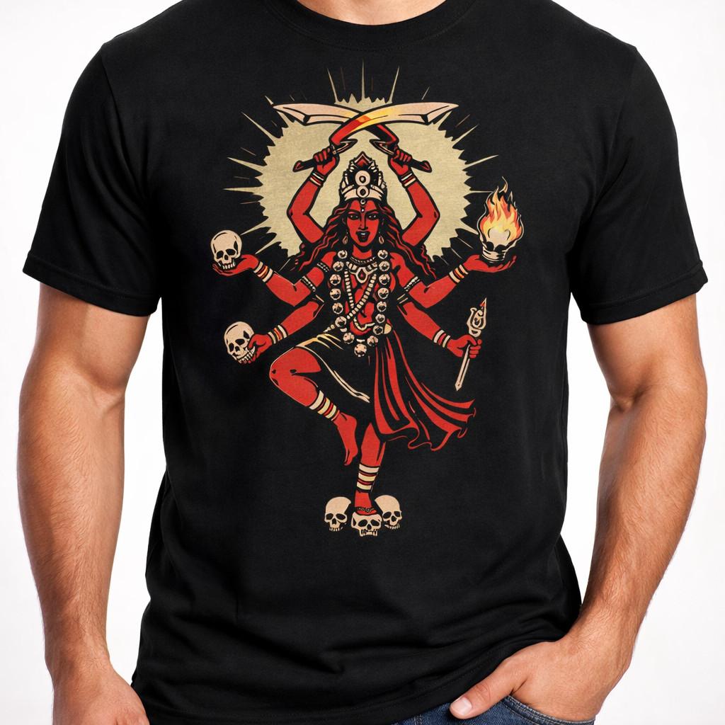 Divine Goddess Retro Graphic Unisex Baseball T Shirt Cool Style