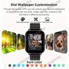 New Smart Watch Android IOS Phone 1.44 Inch Color Screen Bluetooth Call Blood Oxygen/Pressure Monitoring Smart Watch Women Men