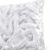 100 Pieces Clear Elastic Food Cover Plate Wrap Cling Bags Disposable Fresh Keeping Covers for Leftover Food Fruits Vegetables