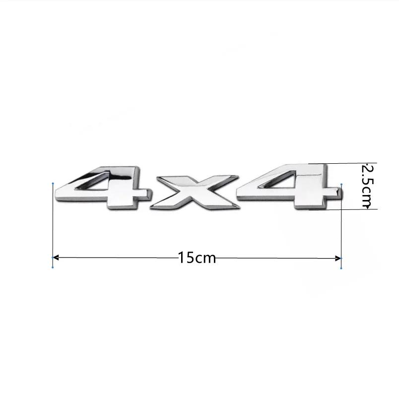 3D Metal Car Trunk Badge Stickers For Jeep 4X4  Letters Emblem Logo Grand Cherokee Overland Compass Wrangler Accessories Xs1