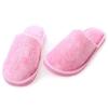 Non-slip Comfortable Winter Couples Solid Color Warm Home Plush Flat Candy Color Slippers