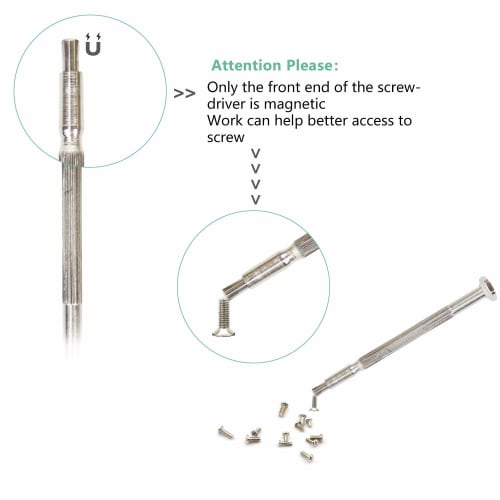 Epda Store Precision Screwdriver Set Watch Glasses Repair Tools Set of 11 (For Precision)
