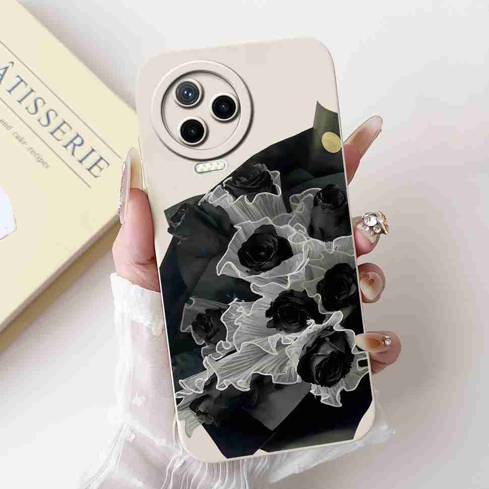 For Infinix Note 12 Pro 4G X676B 6.7" Case Colorful Flower Butterfly Soft Silicone Cover For Infinix Note12 2023 Bumper Casing