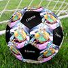 Custom Name Star Butterfly Theme Size 5 Soccer Ball, Suitable for Both Indoor and Outdoor Matches, a Gift Suitable for Everyone.