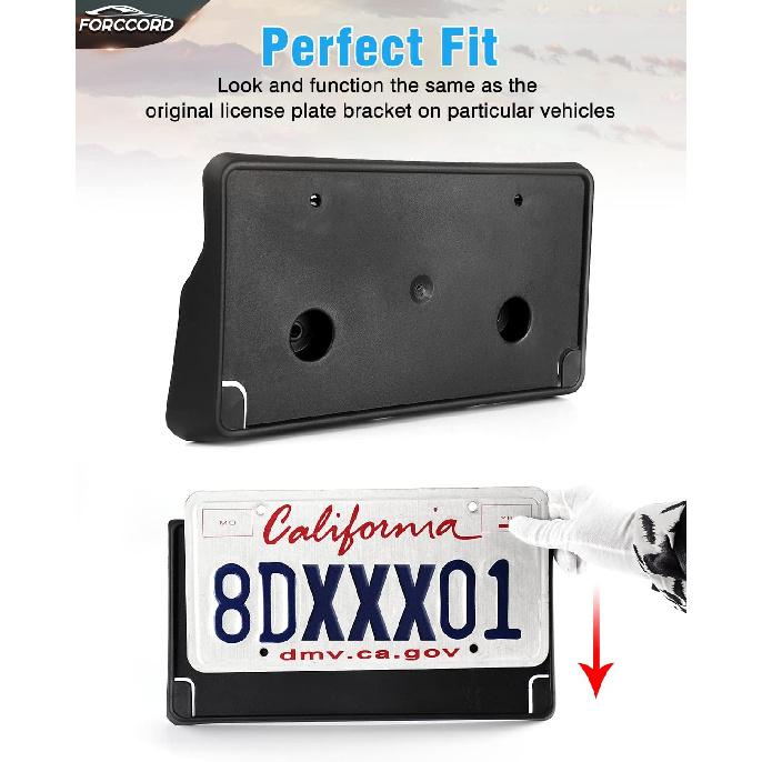 Fit For License Plate Bracket Dodge RAM 1500 Pickup 2013 2014 2015 2016 2017 2018/ RAM 1500 Classic   Replacement 68141642AA Front License Plate