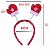 Christmas Hair Clip & Headband Set: Snowman Ornament, Bow, Hat - Perfect Holiday Accessories for Kids