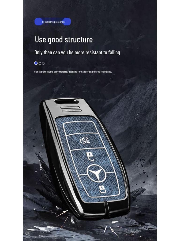 Mercedes Schlüsselhülle: Passt für C260L, E-Klasse, C-Klasse, S-Klasse, E300L, C200, GLB, E260, GLE350, GLA Modelle