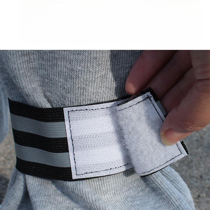 5pcs Cycling Reflective Leg Straps, Bicycle Belt Straps, Leg Straps Perfect Tool for Tightening and Rolling Up Trouser Legs