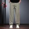 Men's Linen Blend Loose Straight Casual Pants