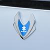 Car Metal Shield Logo Emblem Side Fender Trunk Badge Sticker For Suzuki Grand Vitara Alto Ciaz Ignis Jimny Exterior Styling Acce