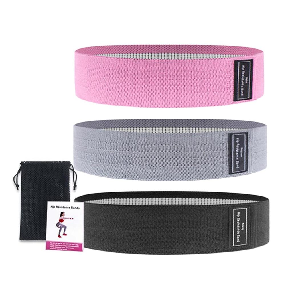 X-sport mini exercise rubber set - black-pastel