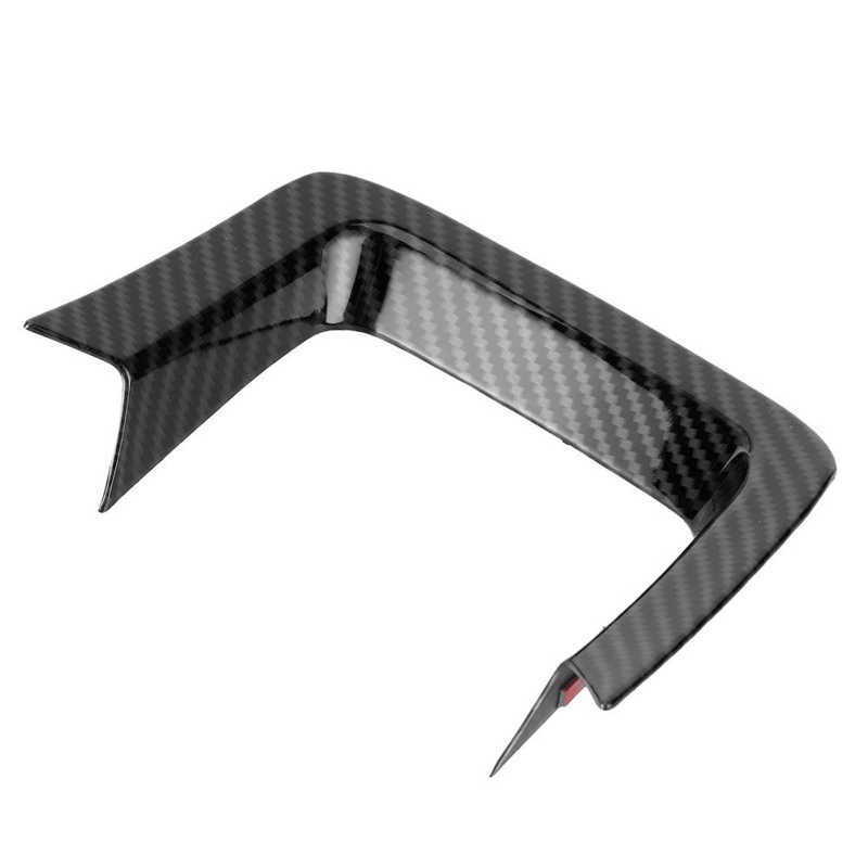 U-Shape Steering Wheel Lower Trim Carbon Fiber Style Fit for Land Rover Range Rover Sport/Evoque 2014- Car