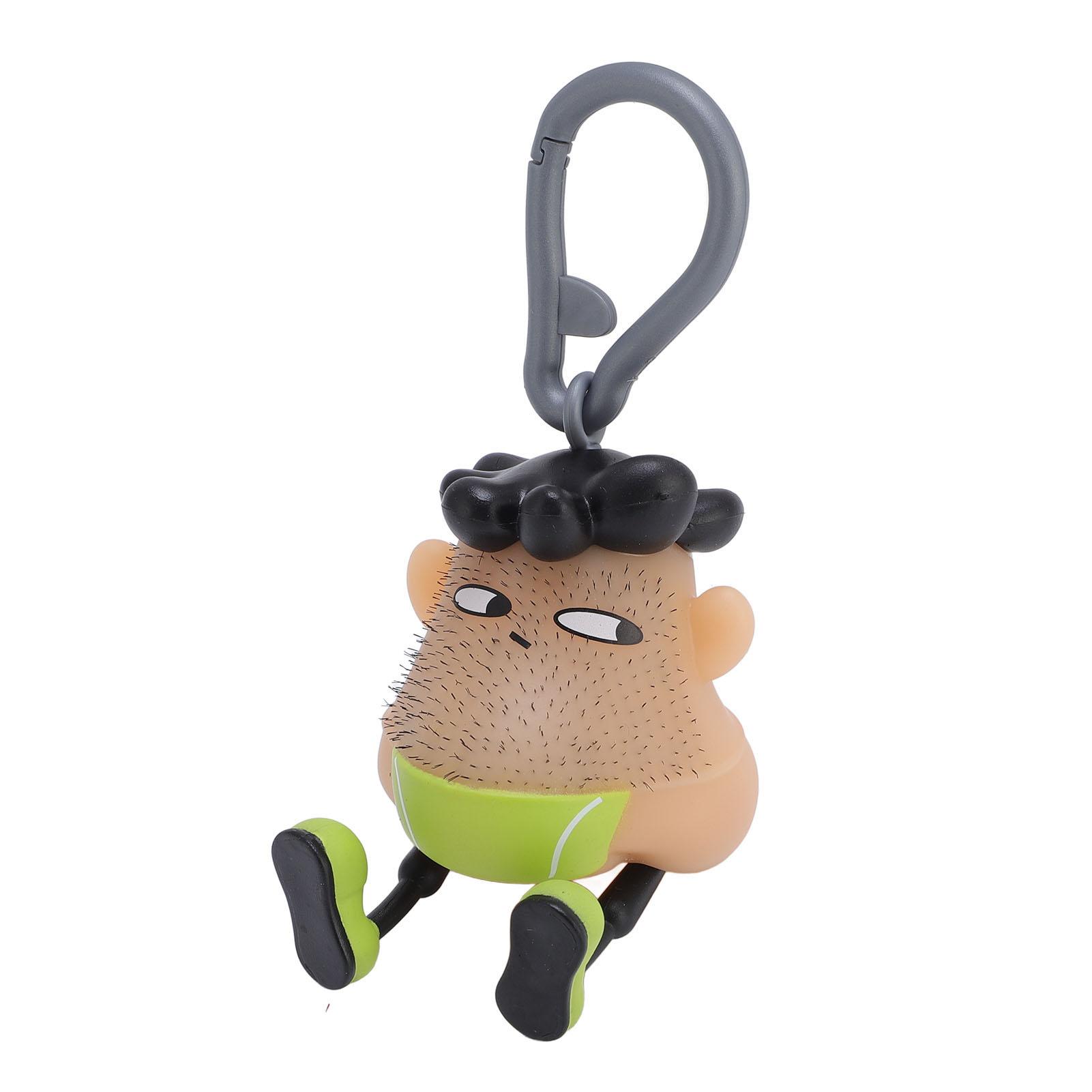 

Забавная игрушка для выдергивания волос, игрушка для снятия стресса, анти-тревожная игрушка, брелок для рюкзака, кулон, силиконовая игрушка для выдергивания волос