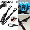 SEAMETAL Motorcycle Back Seat Helmet Strips Elastic Rope Motorcycle Helmet Fixed Strap Adjustment Fix Rope Goods Strap Luggage Net