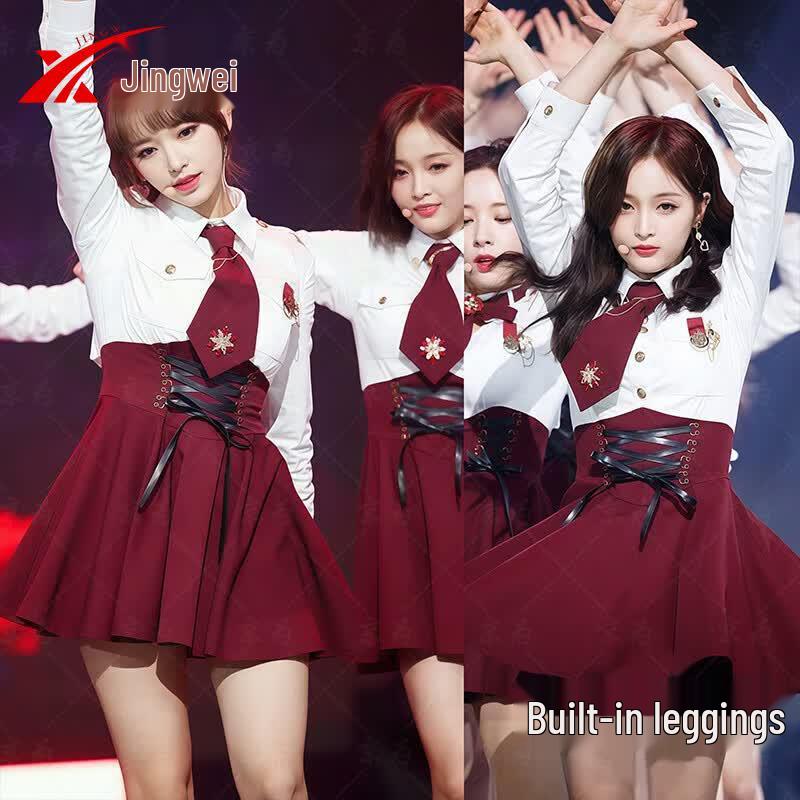 Girls' Cheerleading JK Uniform Set