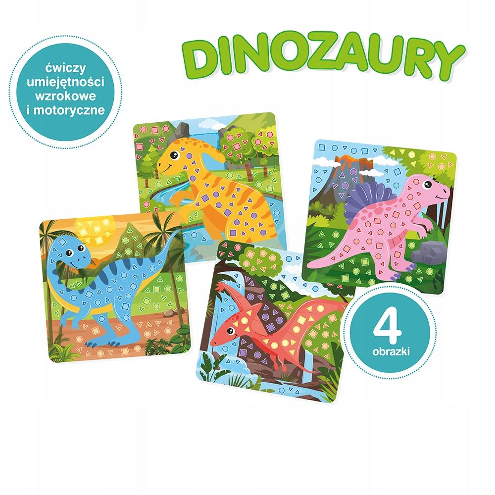 Genialny Dzieciak Zręczna Rączka Dinozaury 2779