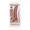 RealRock - Curved Realistic Dildo with Balls and Suction Cup 18 Cm