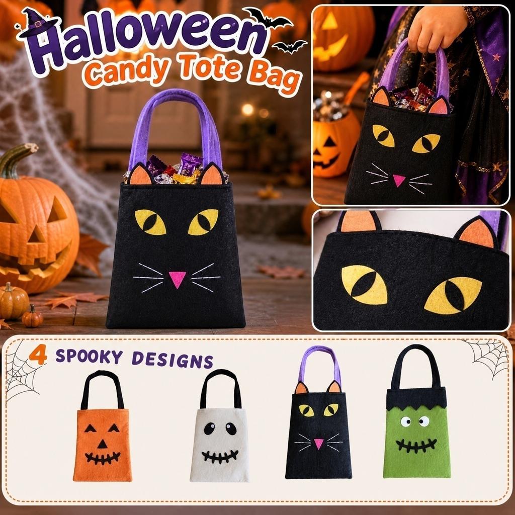 Halloween Candy Bags for or Party Favors Set for Kids and Adults