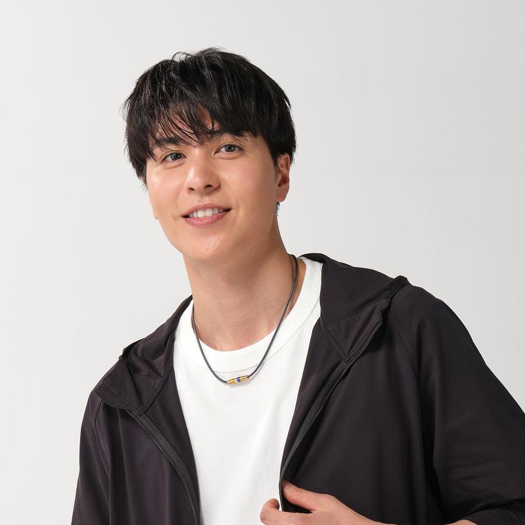 [Phiten] [Amazon.co.jp Exclusive] RAKUWA Necklace High-End III Model with Metax Water-Soluble Metal Technology, Navy/Silver, 45cm