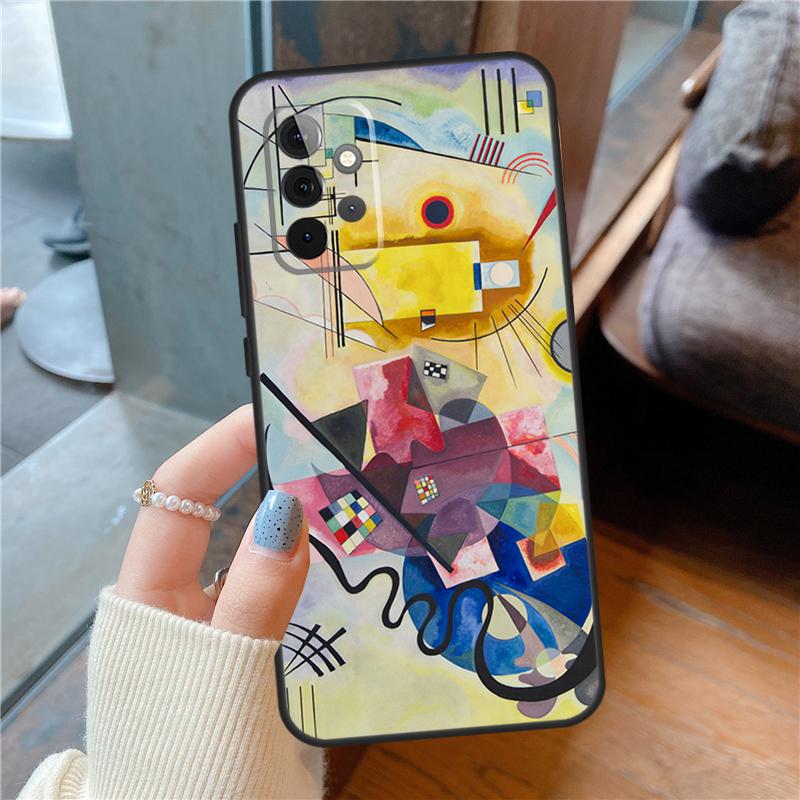 Wassily Kandinsky Abstract Phone Case For Samsung Galaxy A54 A34 A14 A13 A33 A53 A73 A12 A22 A32 A52 A72 A51 A71 Cover Coque