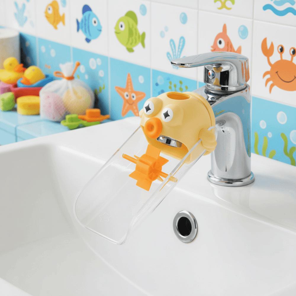 2PCS/4PCS Silicone Hand Washing Extension Cartoon Faucet  Extension  Baby Hand Washing