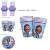 Gabby Dollhouse Theme Party Supplies For Adult Children Birthday With Balloon Decoration And Cups