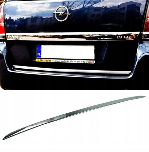 Opel Zafira B - Listwa Chrom Chromowana Na Klapę