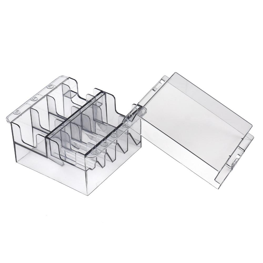 Waterproof Blade Storage Case Portable Blade Rack Plastic Blade Organizer Hair Salon