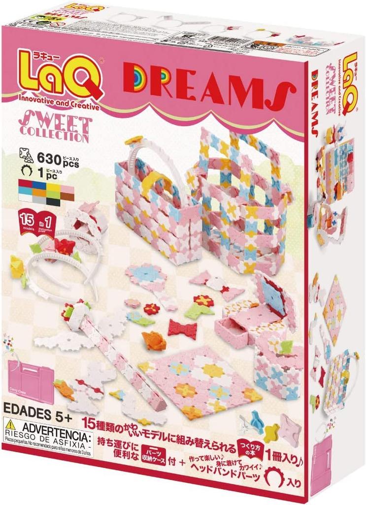LaQ Sweet Collection Dreams (630pcs + 1pc)