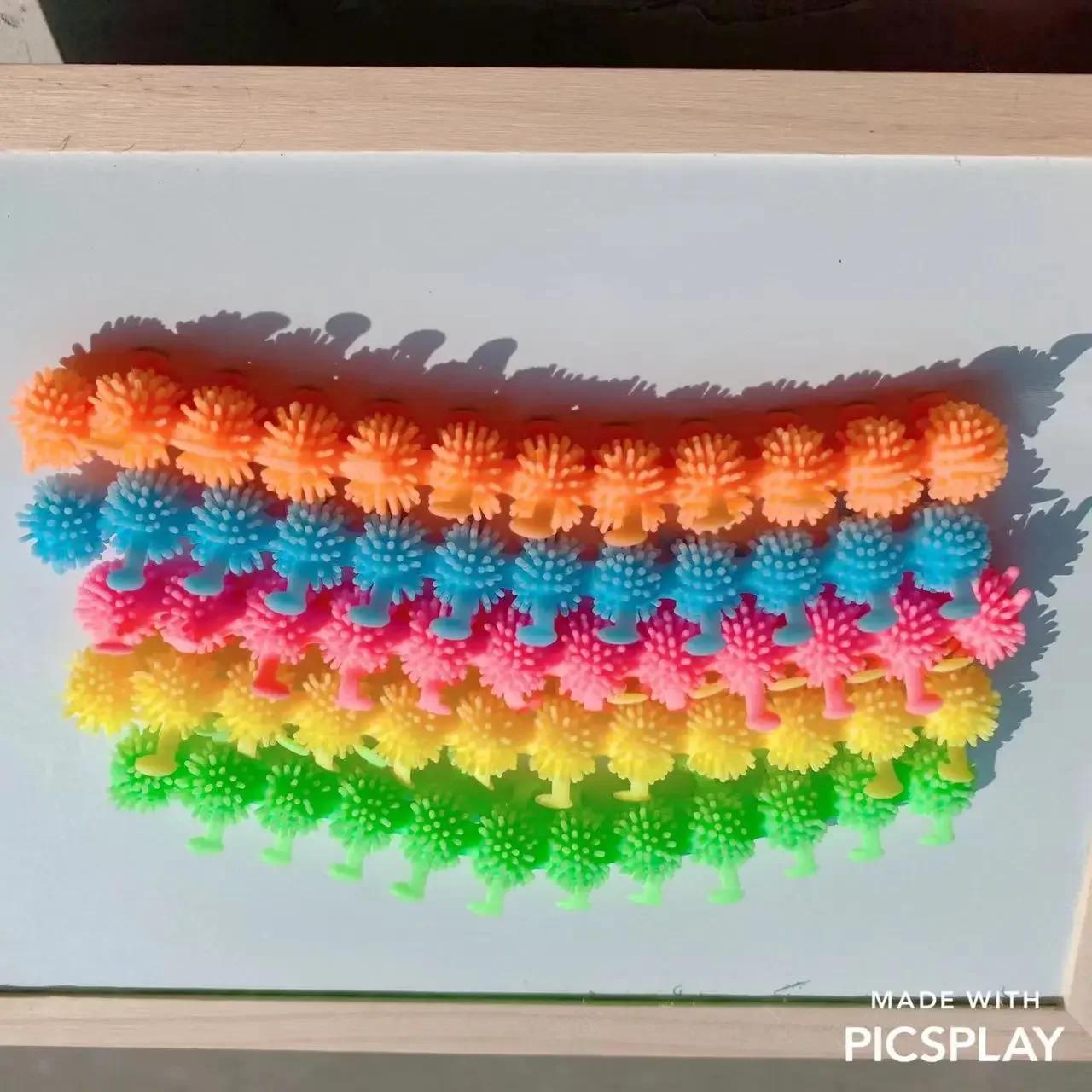 3 stuks Grappige Eenhoorn Pull Worm Noodle Fidget Speelgoed Rekbaar Touw TPR Touw Anti Stress Speelgoed Touw Stressverlichting Autisme Vent Speelgoed