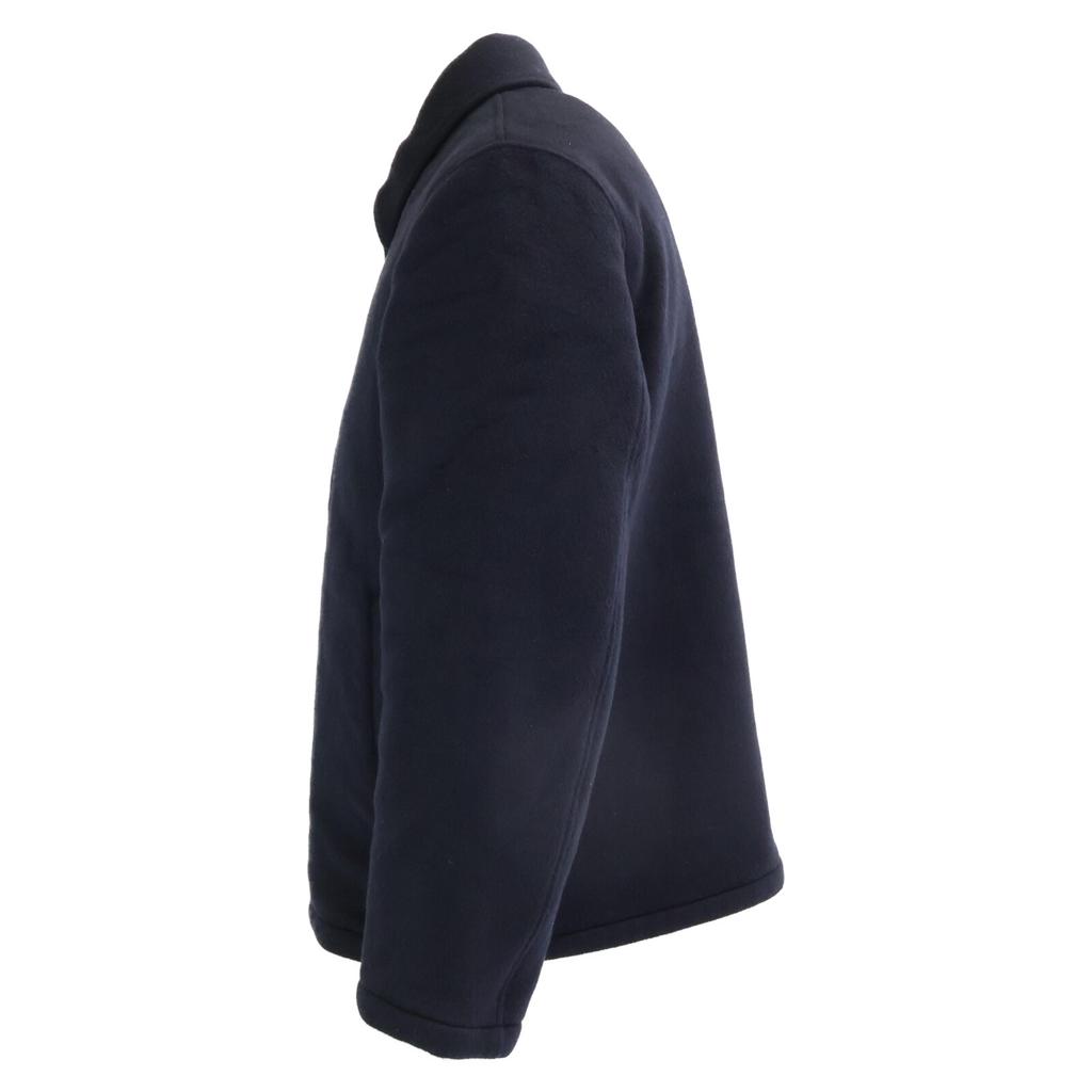 PRADA [Good condition/Domestic regular/24 year old] SGC870 cashmere blend with quilted liner coat 46 NavyUsed