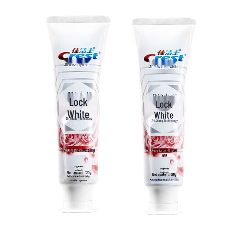 Crest Rose Mineral Salt Whitening Toothpaste