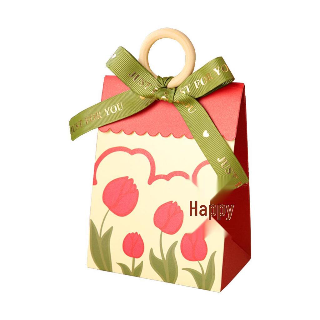 Charming Wedding Favor Candy Box - Ins Style Handbag Design