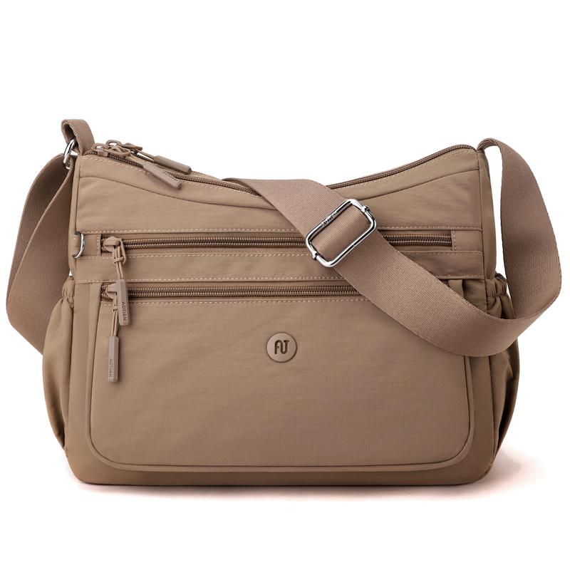 Dámská taška Vícekomorová Cestovní Venkovní Taška přes rameno Crossbody taška