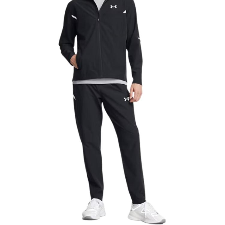 Under Armour Woven Collection FW24 Casual Pants Men's Black/Reflective 1389256-001
