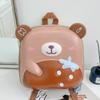 Zaino casual impermeabile per bambini asilo Mengbao nuovo zaino simpatico orso borsa a guscio d'uovo 3D