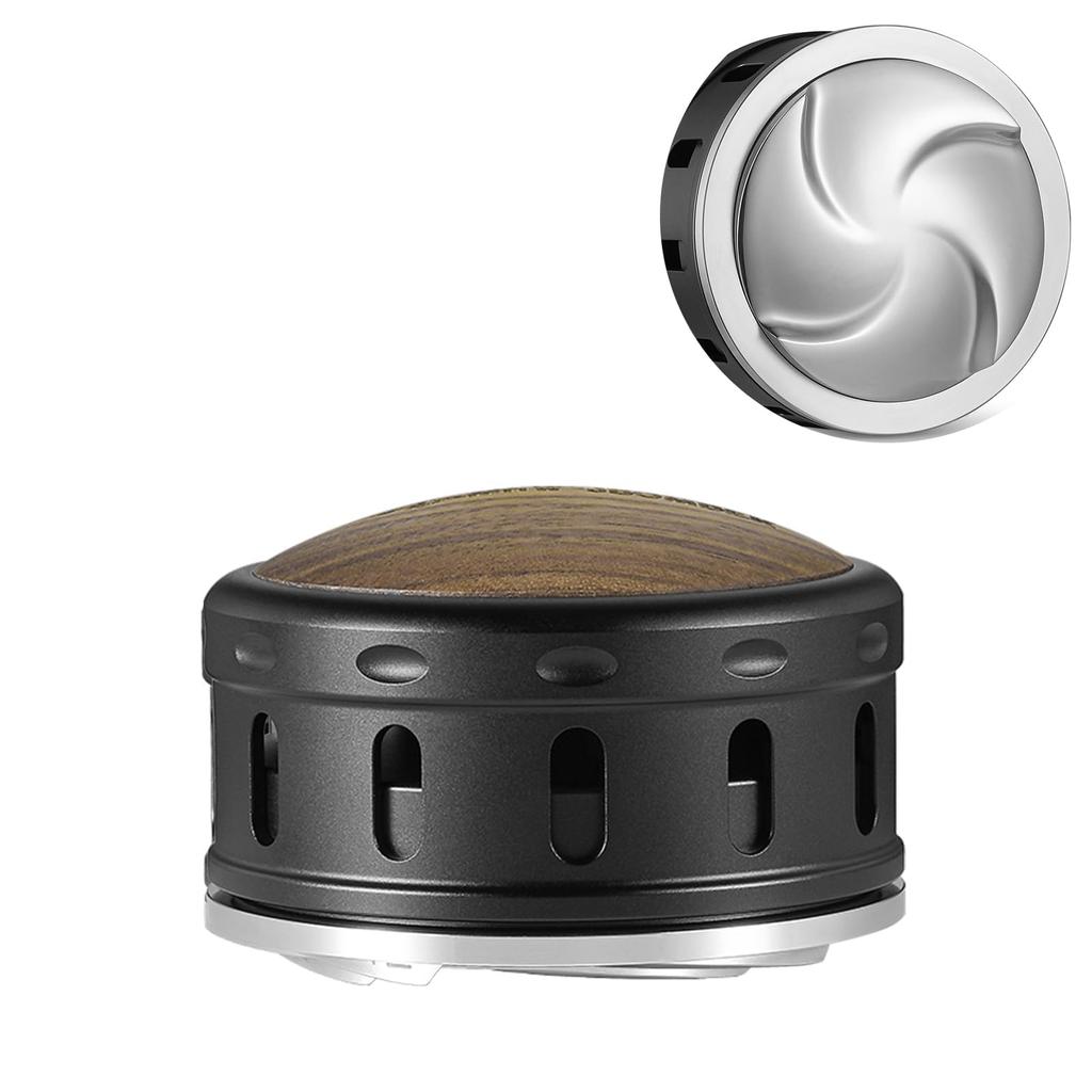 MHW-3BOMBER Coffee Distributor, 58.35mm, Anti-Actual-Press Design, Gravity-Fed Distributor, Automatic Height Adjustment, 58mm Swirl Base, Coffee